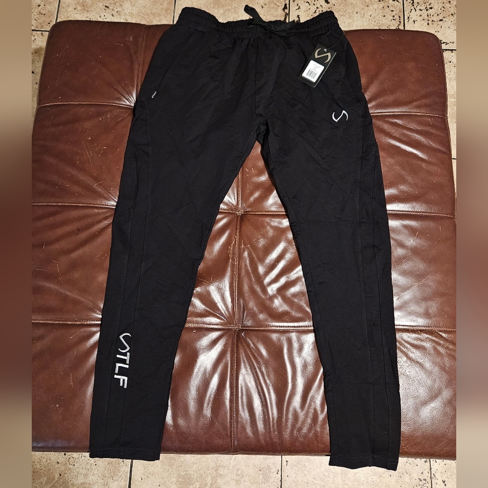 TLF Vital Gym Joggers Black Men's Pants